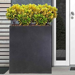 IDEALIST Lite Narrow Contemporary Light Concrete Trough Planter