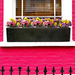 IDEALIST Lite Window Box Light Concrete Planter