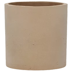 Rough Fibreclay Cylinder Planter | Indoor and Outdoor Plant Pot