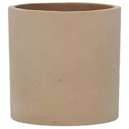 Rough Fibreclay Cylinder Planter | Indoor and Outdoor Plant Pot