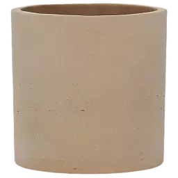 Rough Fibreclay Cylinder Planter | Indoor and Outdoor Plant Pot