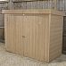 Installed Outdoor Pressure Treated Wooden Shiplap Pent Outdoor Store by Forest Garden