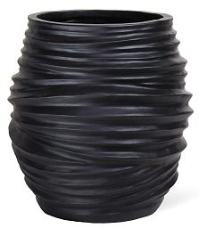 Toga Round Tall Polystone Outdoor Planter