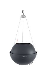 LECHUZA BOLA Color Round Poly Resin Self-watering Planter