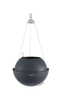 LECHUZA BOLA Color Round Poly Resin Self-watering Planter