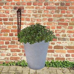 IDEALIST Lite Round Contemporary Light Concrete Planter