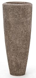 Composits Polystone Rock Partner Round Tall Indoor Planter Pot