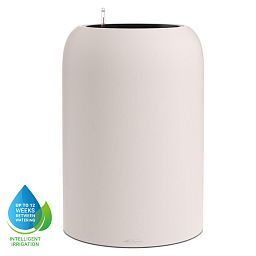 LECHUZA HAVALO Round Poly Resin Self-watering Planter