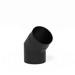 Steel Smoke Flue 45dgr.
