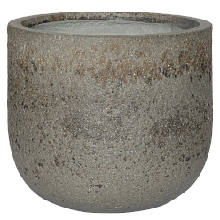 Cement & Stone Round Planter | Indoor and Outdoor Plant Pot