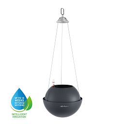 LECHUZA BOLA Color Round Poly Resin Self-watering Planter