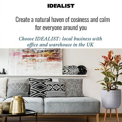 IDEALIST Lite Faceted Effect Planter on Legs