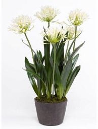 Agapanthus Blue Artificial Flower Plant