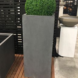 Tall Fiberstone Square Planter by Idealist Premium BOUVY