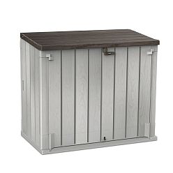 Outdoor Plastic Garden Storage Unit / Bin Store by Forest Garden