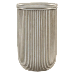 Vertical Rib Tall Planter | Indoor and Outdoor Plant Pot