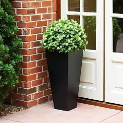 IDEALIST Lite Tall Tapered Contemporary Light Concrete Planter