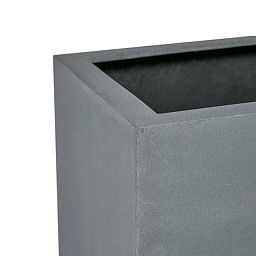 SOLID Room Divider Rectangular Fiberstone Planter