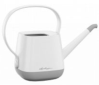 LECHUZA YULA Watering Can 1,7 L White/Grey Semi-Gloss H21,5 L30 W14 cm