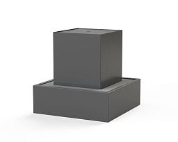 Aluminium Square Fountain Waterblock