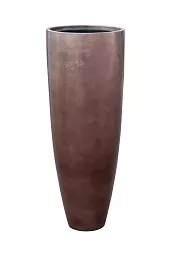 Metallic Partner Tall Indoor Planter