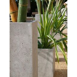 Square Polystone Planter by Fleur Ami