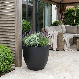 IDEALIST Lite Contemporary Light Concrete Egg Planter