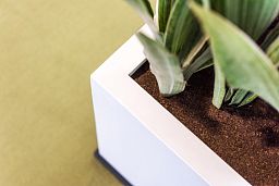 Square Fiberstone Planter by Idealist Premium