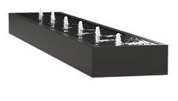 Aluminium Trough Fountain Watertable