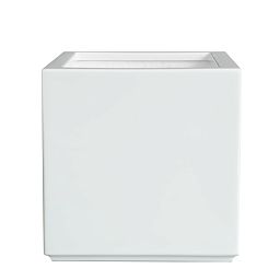 PURE Cube Outdoor Fiberglass Planter