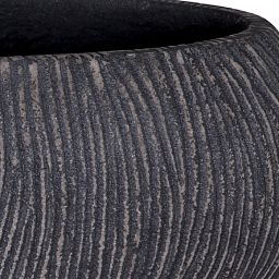 Composits Twist Round Planter Pot IN\OUT