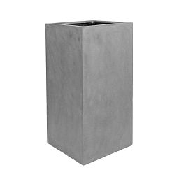 Tall Fiberstone Square Planter by Idealist Premium BOUVY