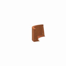 CorTen 3ml Retaining Wall Outside Curve