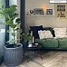 IDEALIST Lite Vertical Ribbed Vintage Style Barrel Round Planter