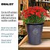 Rustic Style Rolled Rim Vase Outdoor Planter by Idealist Lite