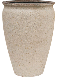 Tall Ficonstone Artemis Round Vase Planter by Idealist Premium