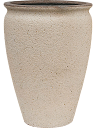 Tall Ficonstone Artemis Round Vase Planter by Idealist Premium