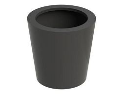 Cairo Outdoor Aluminum Round Planter
