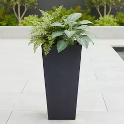 IDEALIST Lite Tall Tapered Contemporary Light Concrete Planter