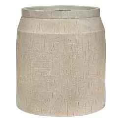 Raindrop Fibreclay Tapered Cylinder Planter | Indoor and Outdoor Plant Pot