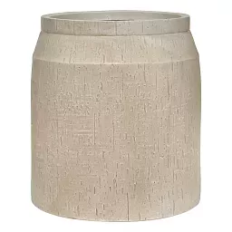 Raindrop Fibreclay Tapered Cylinder Planter | Indoor and Outdoor Plant Pot