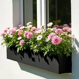 IDEALIST Lite Window Box Light Concrete Planter