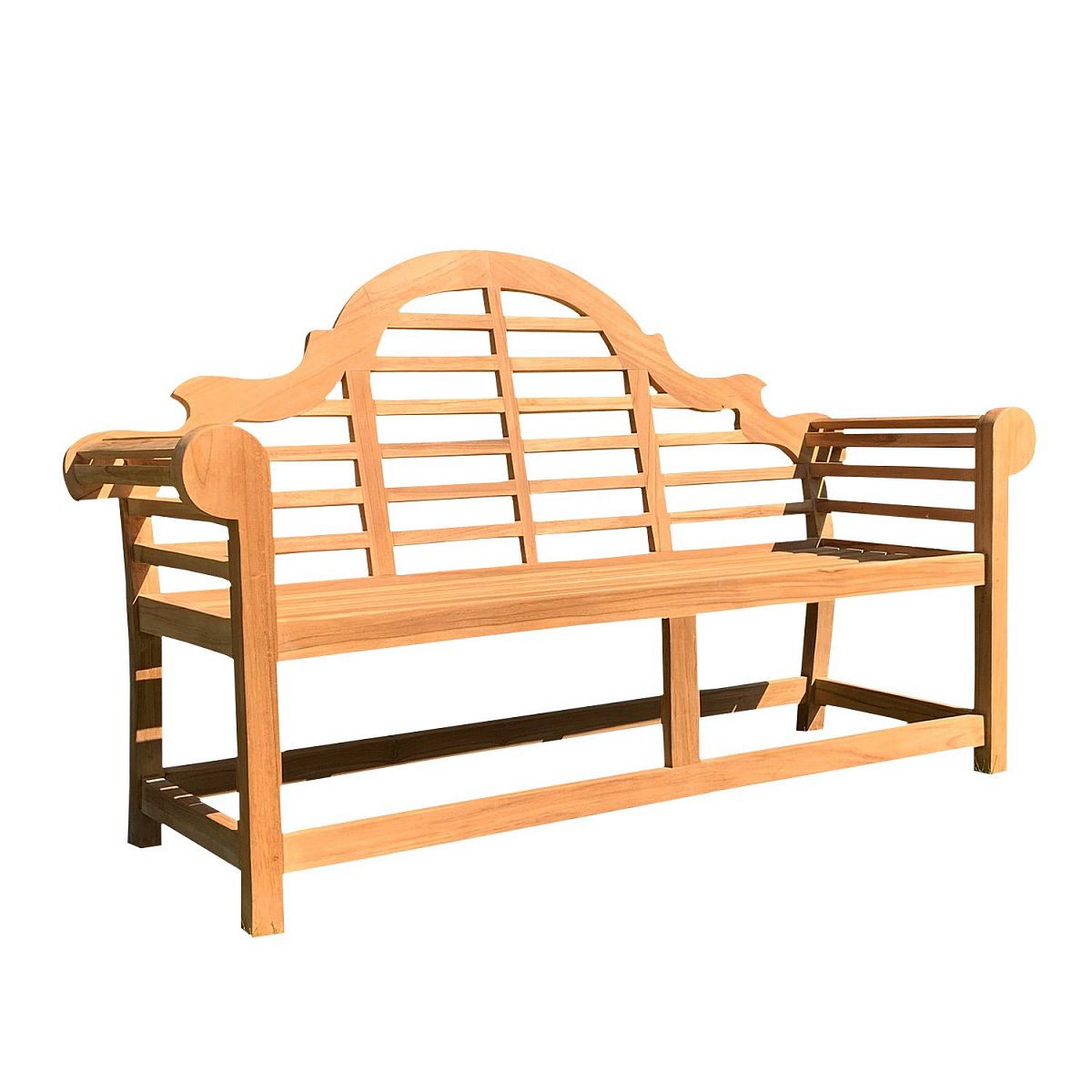 Lutyen Wood Garden Bench by Woodd