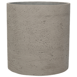 Rough Fibreclay Cylinder Round Planter | Indoor and Outdoor Plant Pot