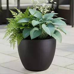 IDEALIST Lite Contemporary Light Concrete Egg Planter