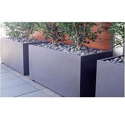 AXIS Trough Outdoor Fiberglass Planter