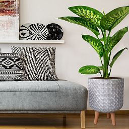 IDEALIST Lite Faceted Effect Planter on Legs