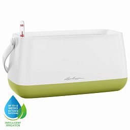LECHUZA YULA Plant Bag Trough Poly Resin Indoor Self-watering Planter