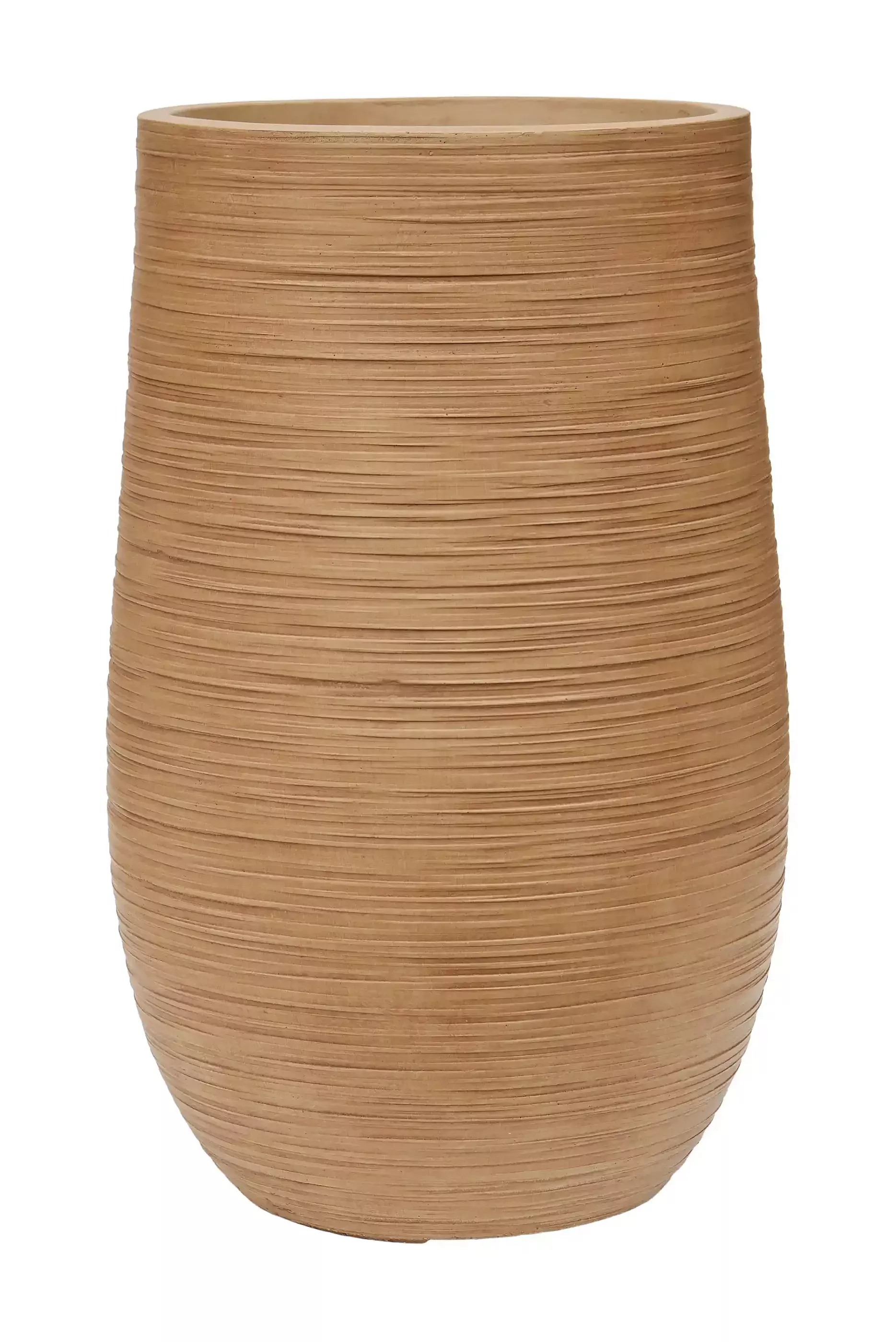 Dune Fibreclay Tall Planter | Indoor and Outdoor Plant Pot Vase