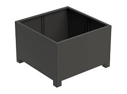 Florida with Feet Outdoor Aluminum Square Planter